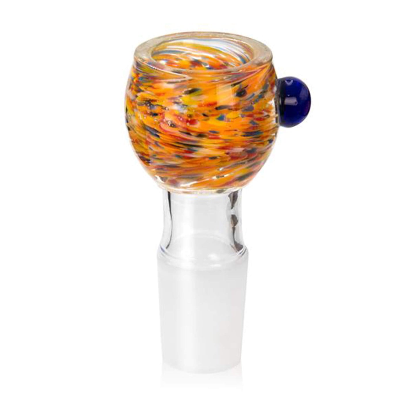 Bong Kopf aus Glas Rund Mix - 18,8 mm