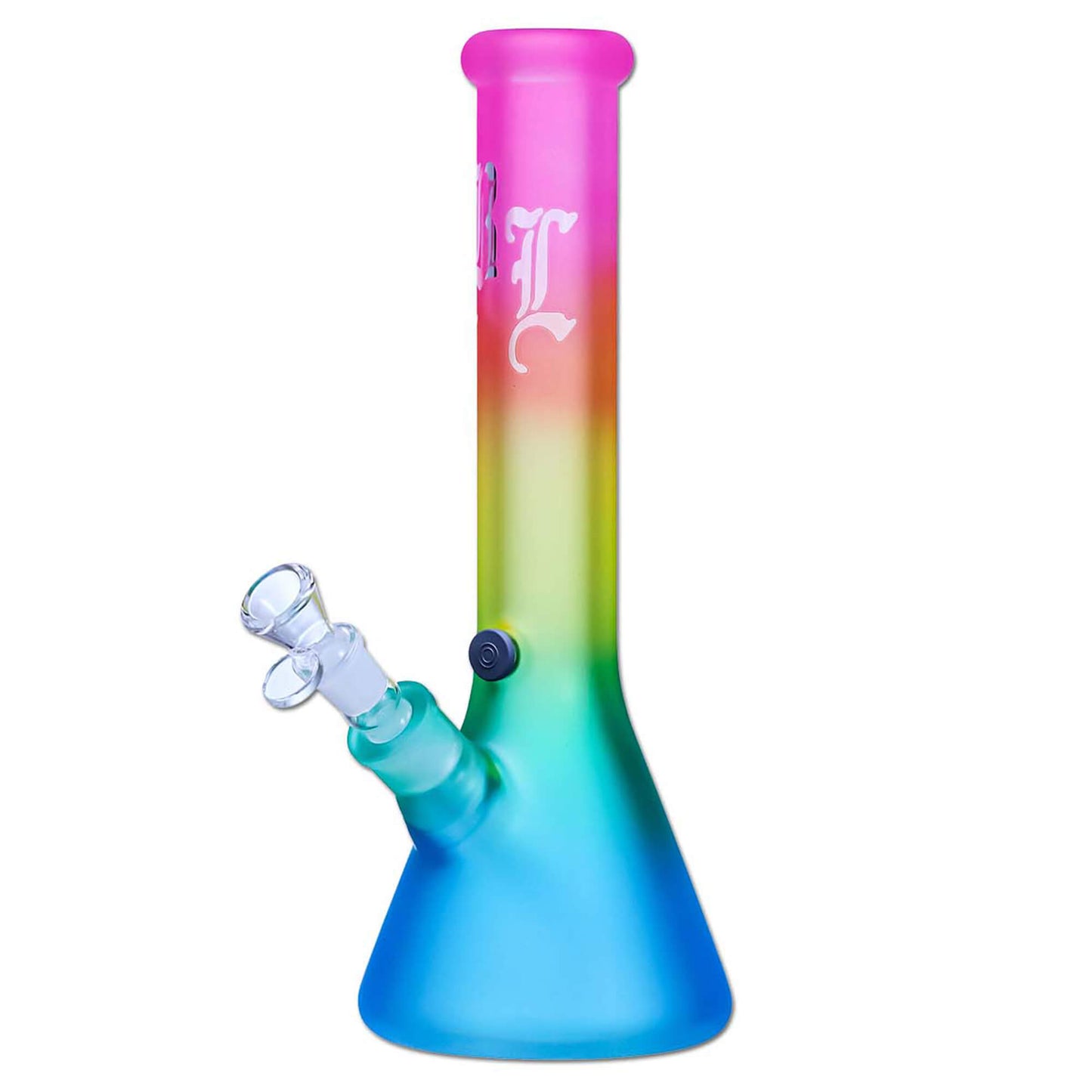 Black Leaf Regenbogen Kolben Bong 35 cm