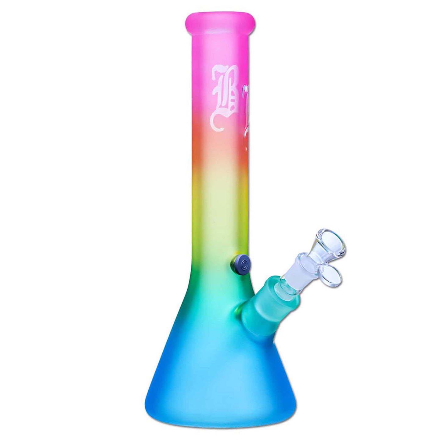 Black Leaf Regenbogen Kolben Bong 35 cm
