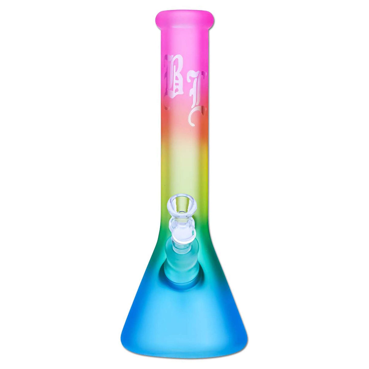 Black Leaf Regenbogen Kolben Bong 35 cm