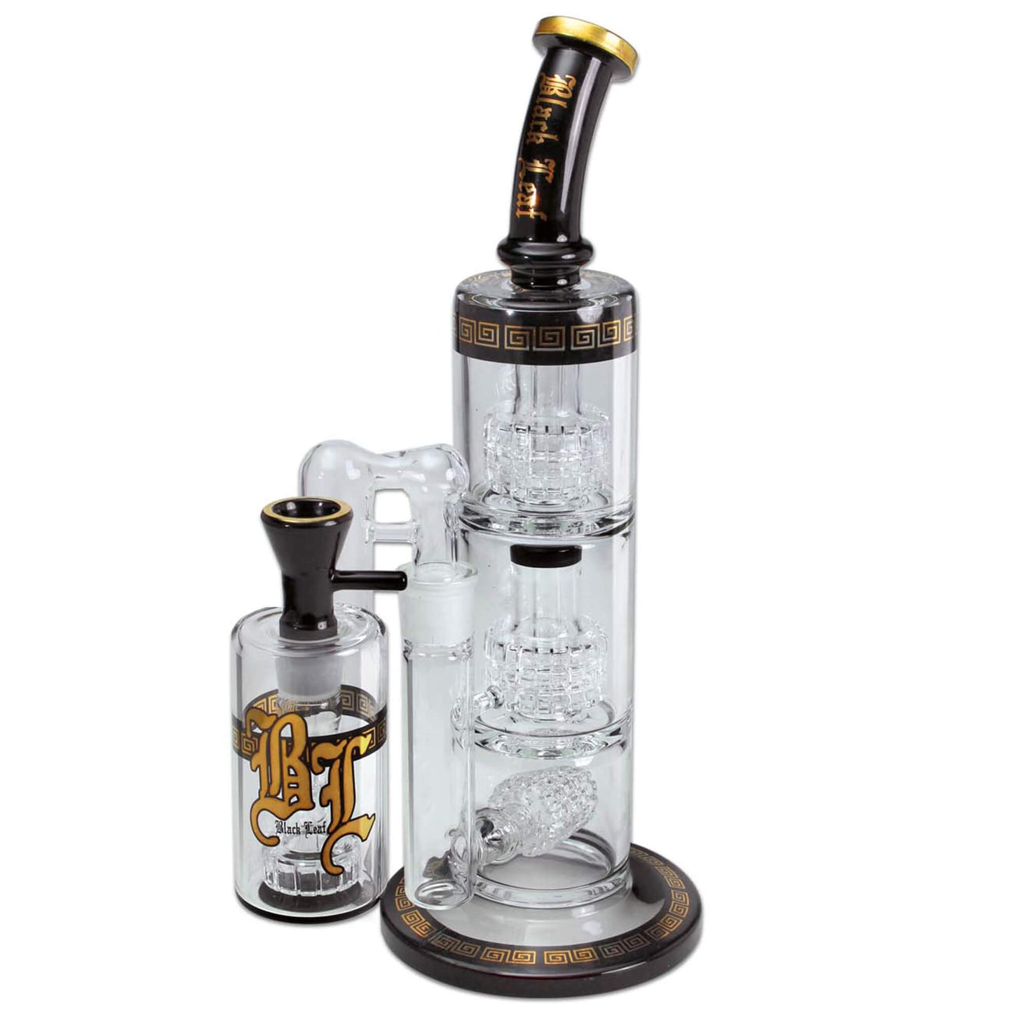 Black Leaf Kofferbong Multilevel Glasblubber 35,5 cm