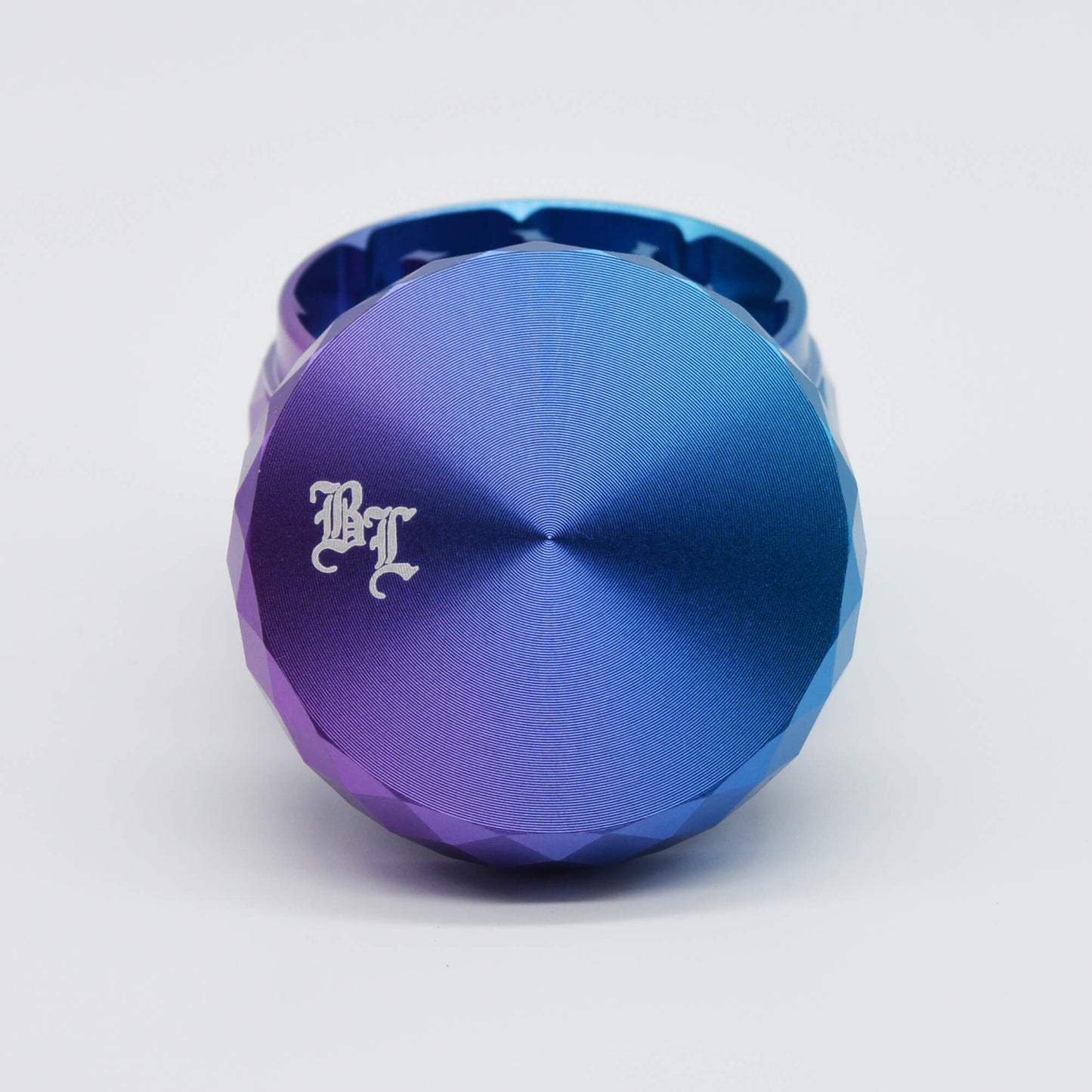 Black Leaf Poly Grinder Blau Lila Ø 52 mm 4 tlg