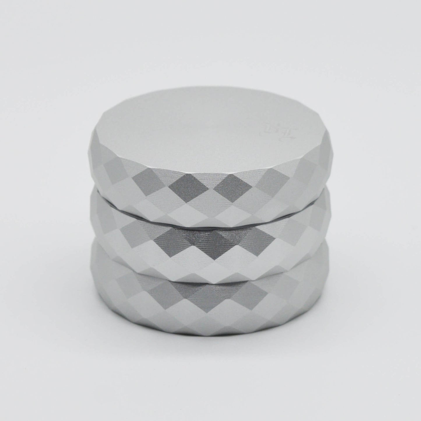 Black Leaf Poly Grinder Silber Ø 52 mm 4 tlg