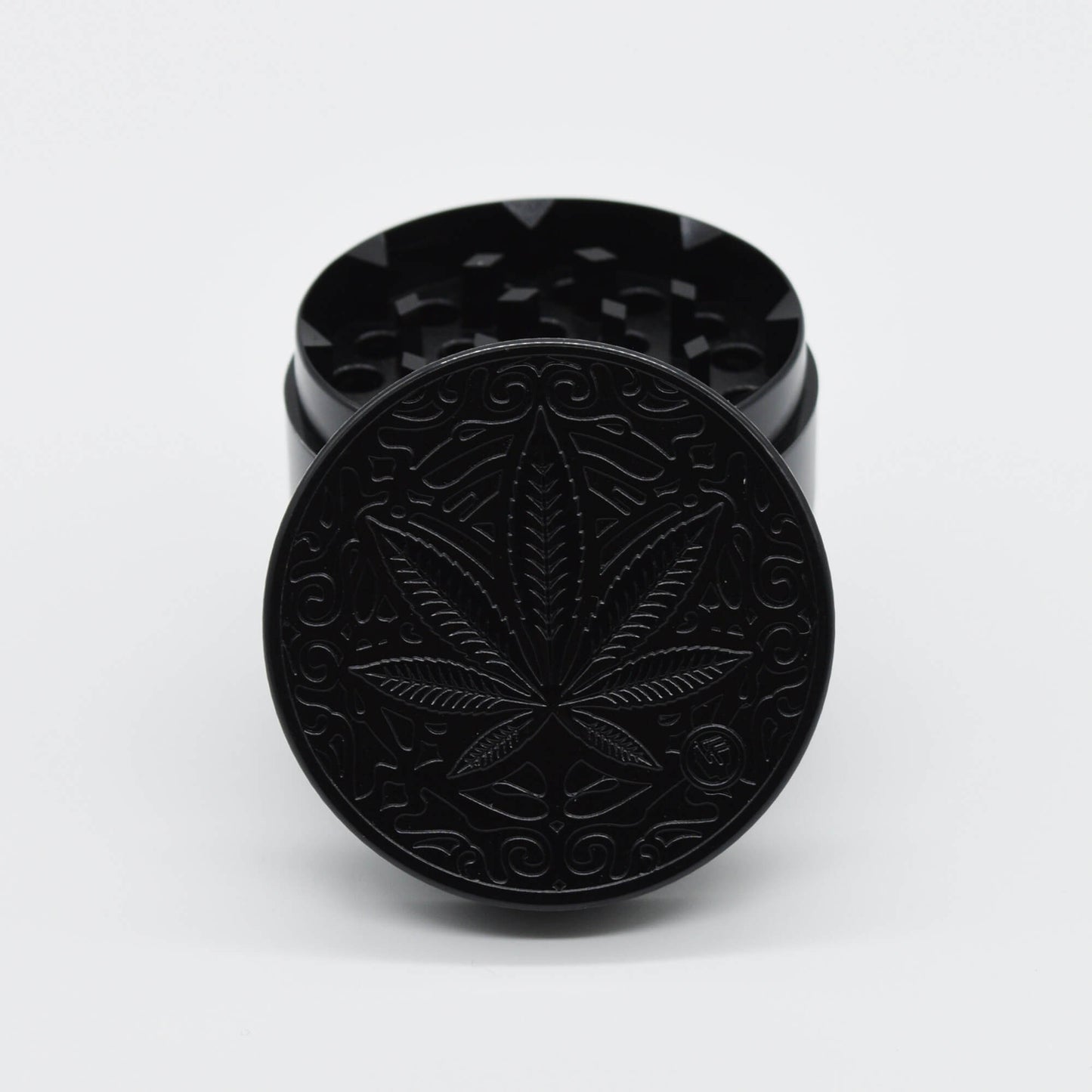 Black Trance Leaf Grinder Ø 50 mm 4 tlg
