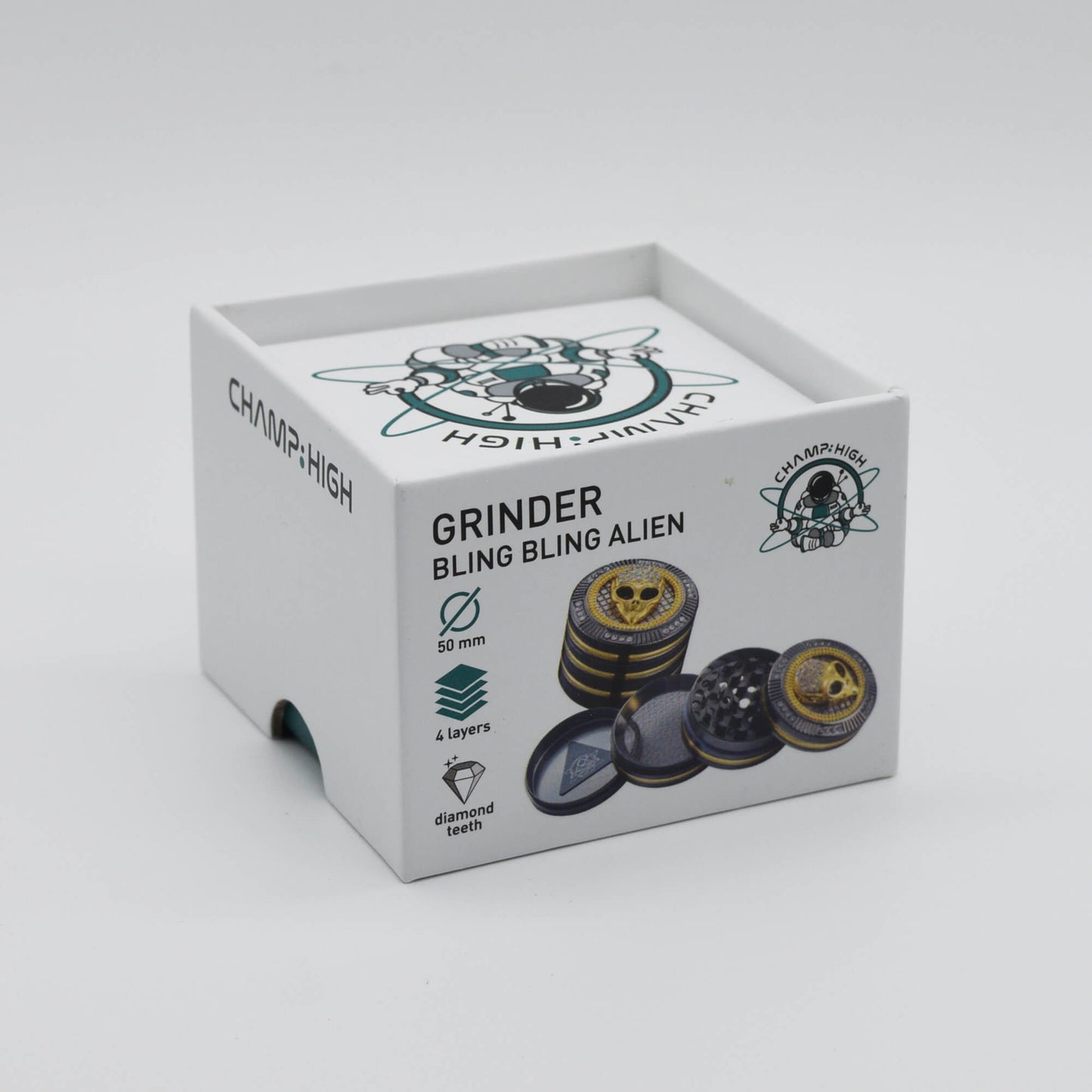 Bling Bling Alien Grinder 50 mm 4 tlg