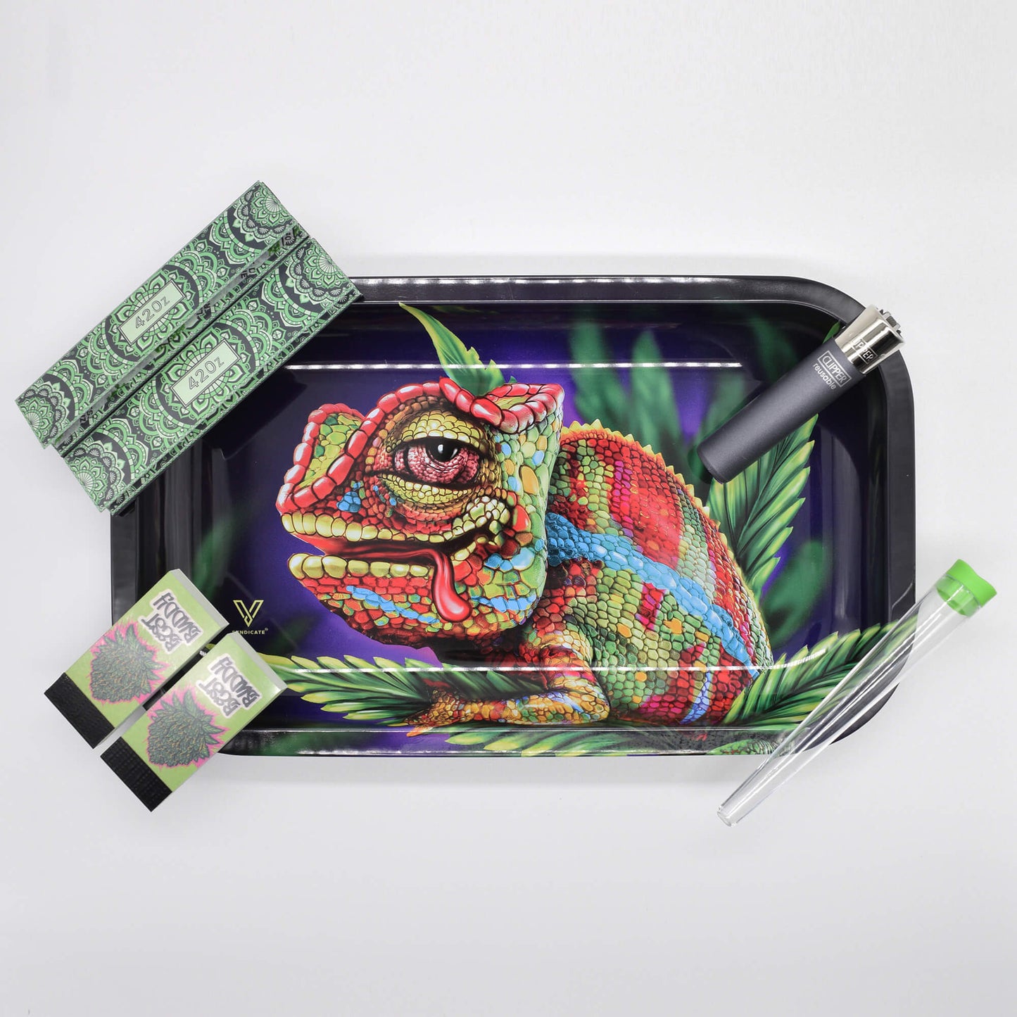 Chameleon Large Rolling Tray Set