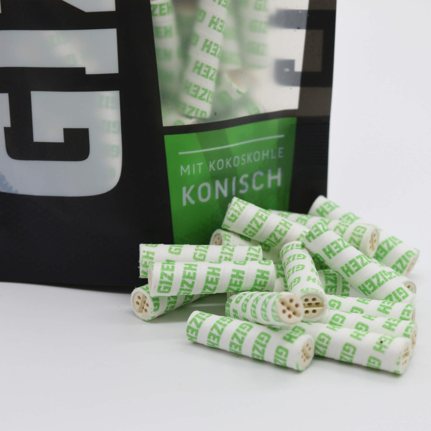 Gizeh Cone Aktivkohlefilter 25 Stk