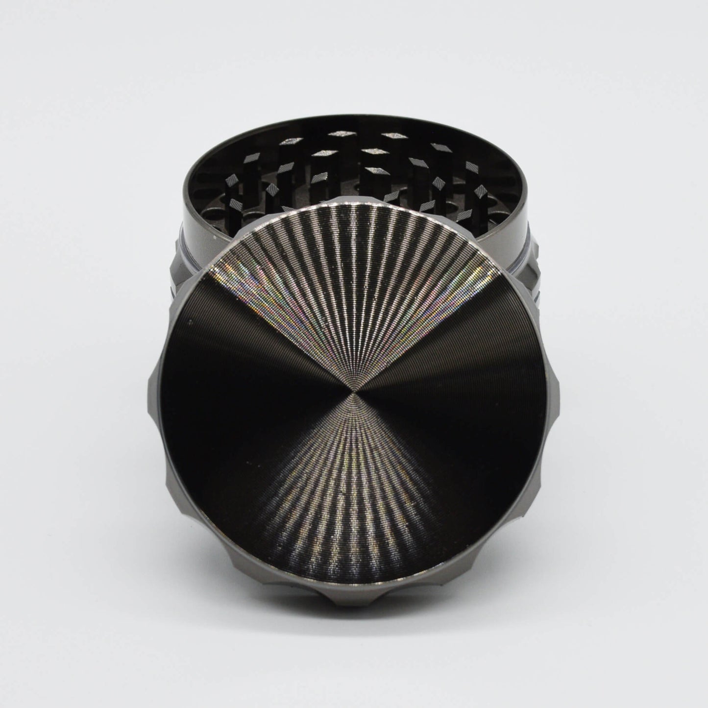 "Grip" Metall Grinder Anthrazit Ø 63 mm 4 tlg