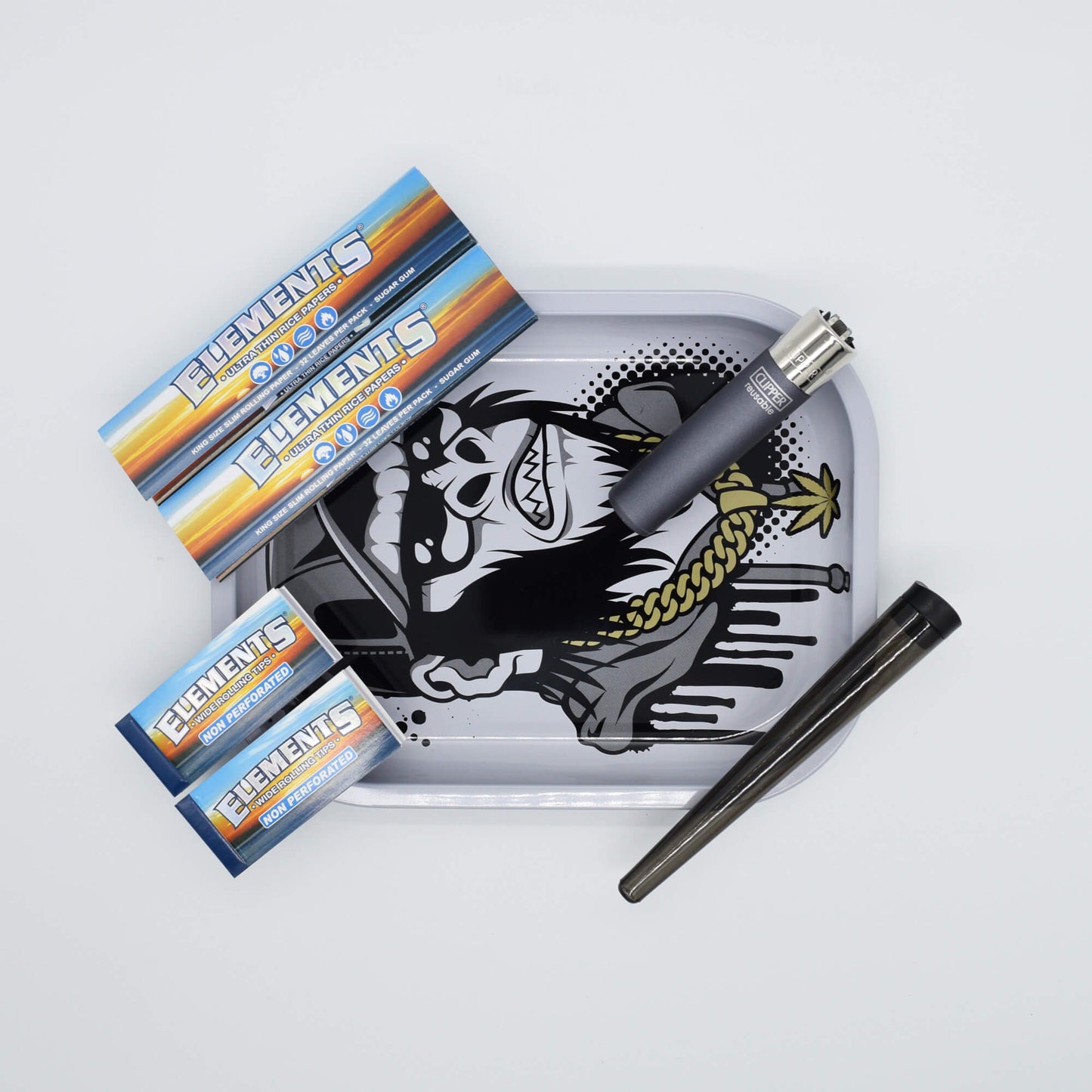 OG Monkey Rolling Tray Stoner Set
