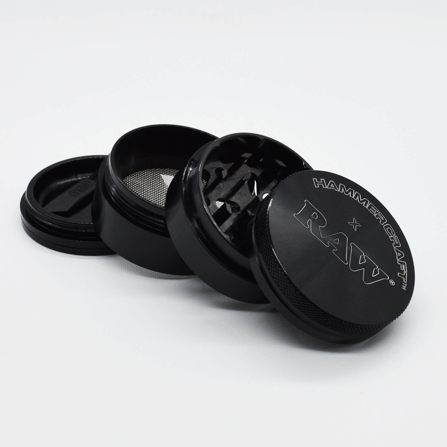 RAW x Hammercraft Aluminium Grinder Ø 50 mm 4 tlg