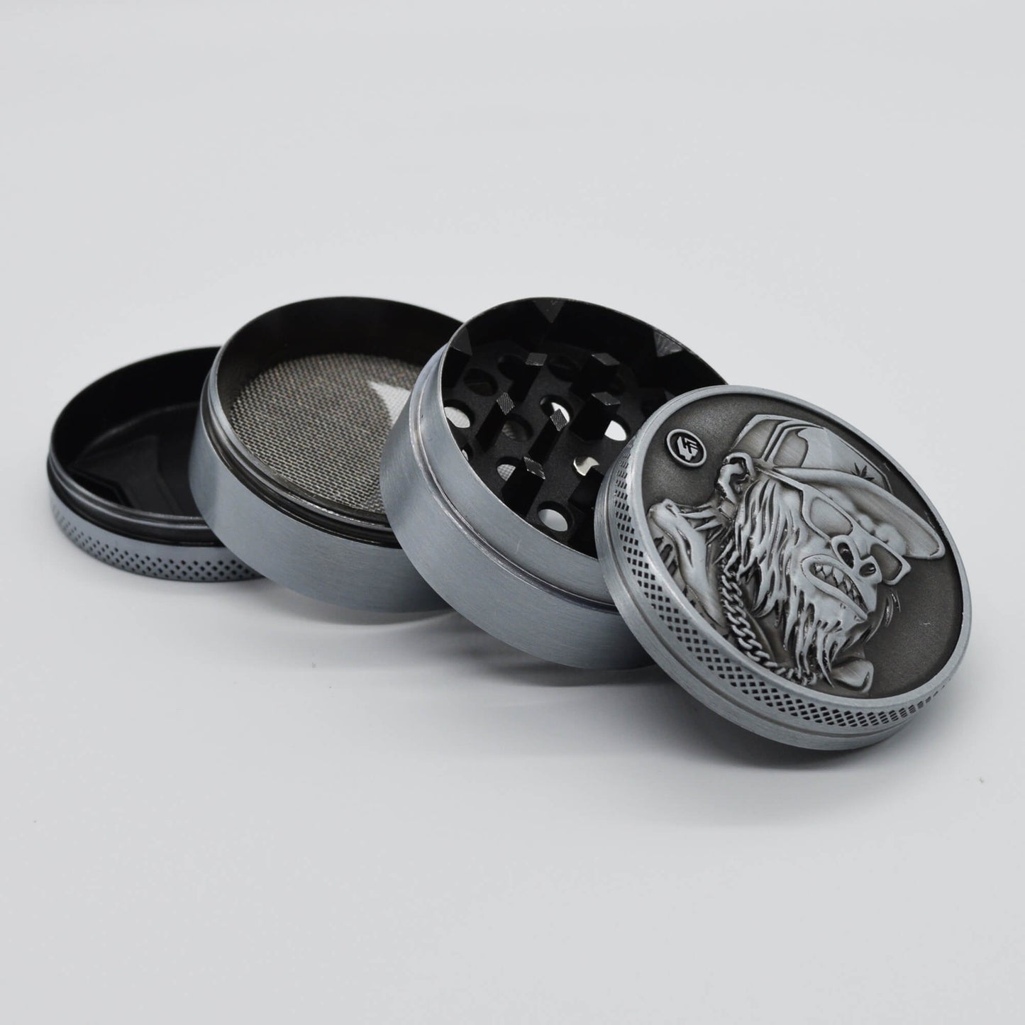 Silver 420 Monkey Grinder 50 mm 4 tlg