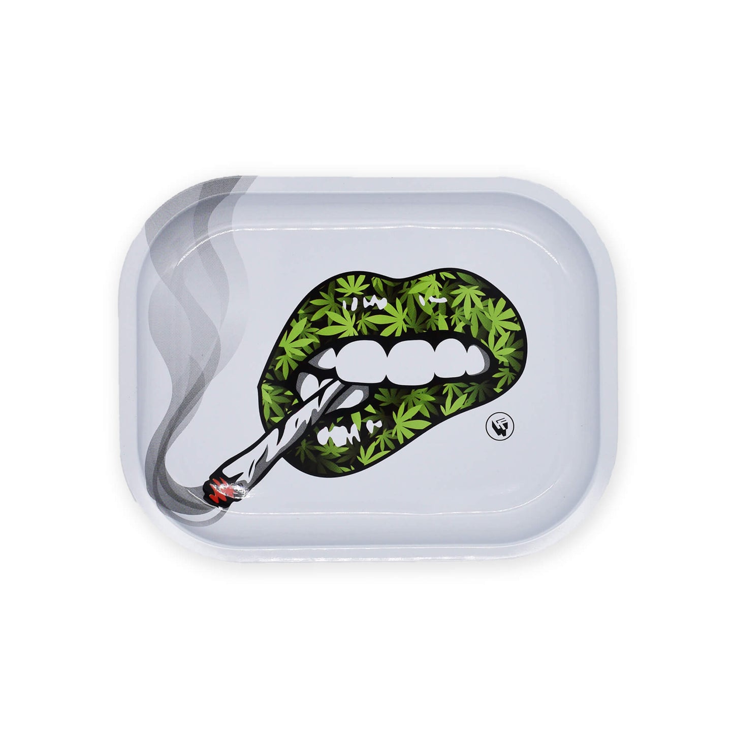 420 Lips Rolling Tray / Drehunterlage / Bröselschale - Smokerhontas
