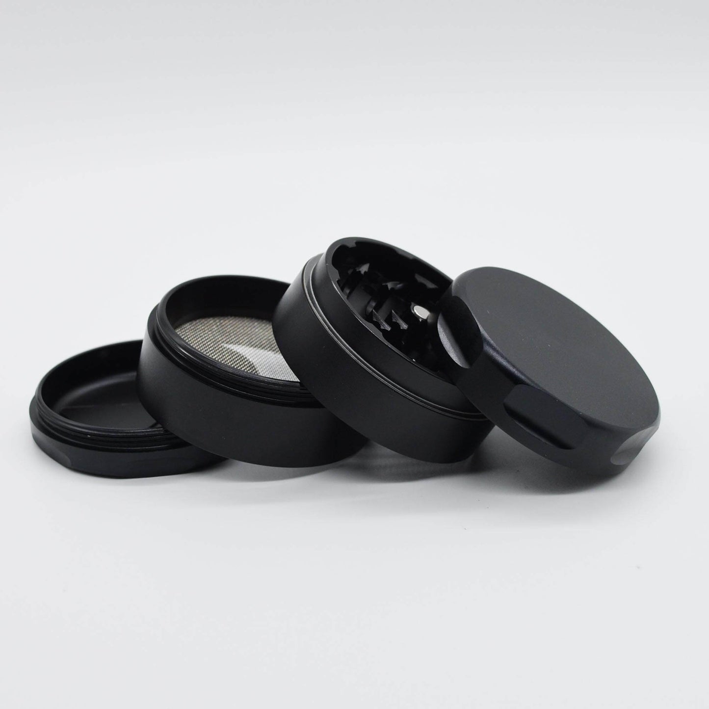 Aluminium Grinder Ø 56 mm 4 tlg - Smokerhontas