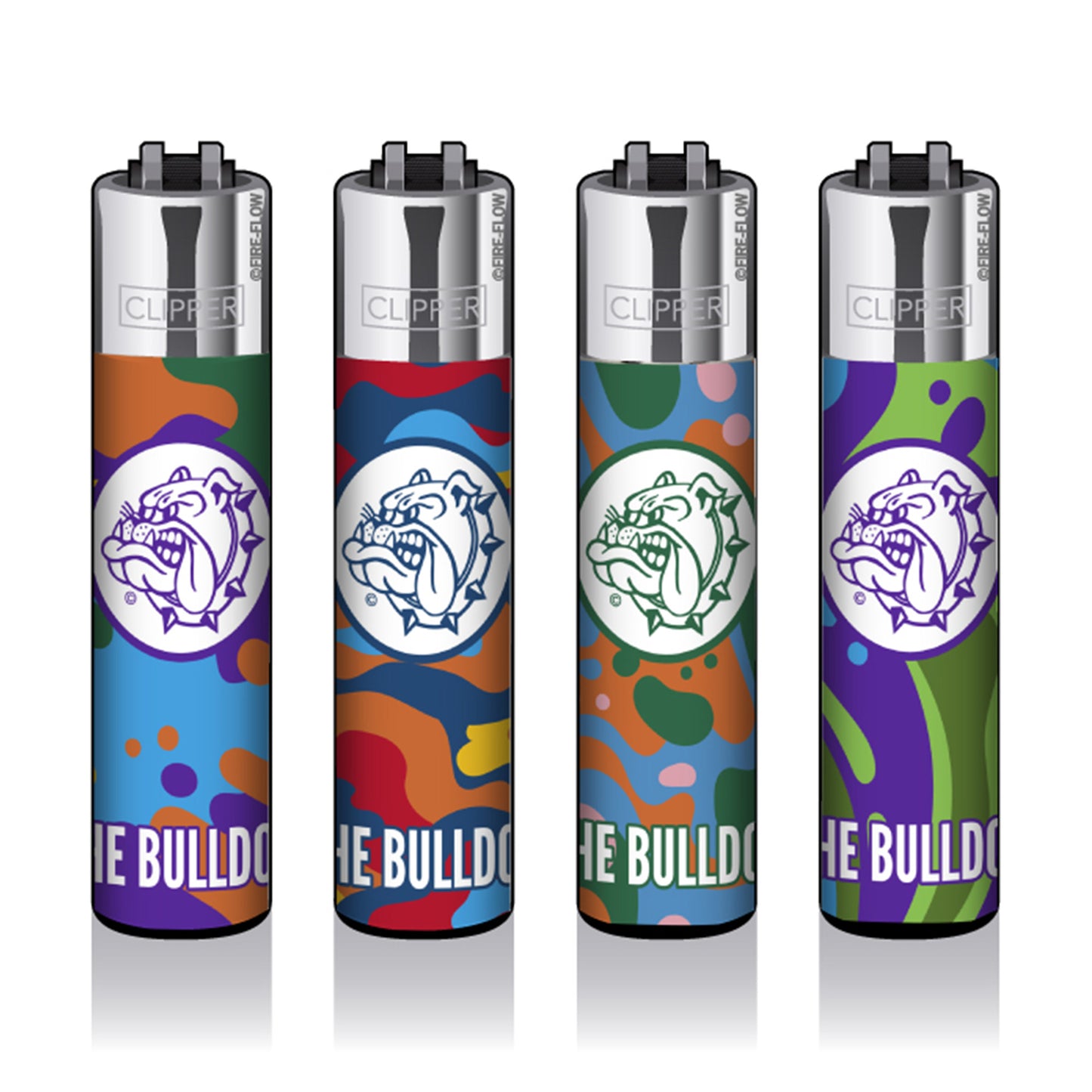 Bulldog Liquid Colors Clipper Set 4 Stk