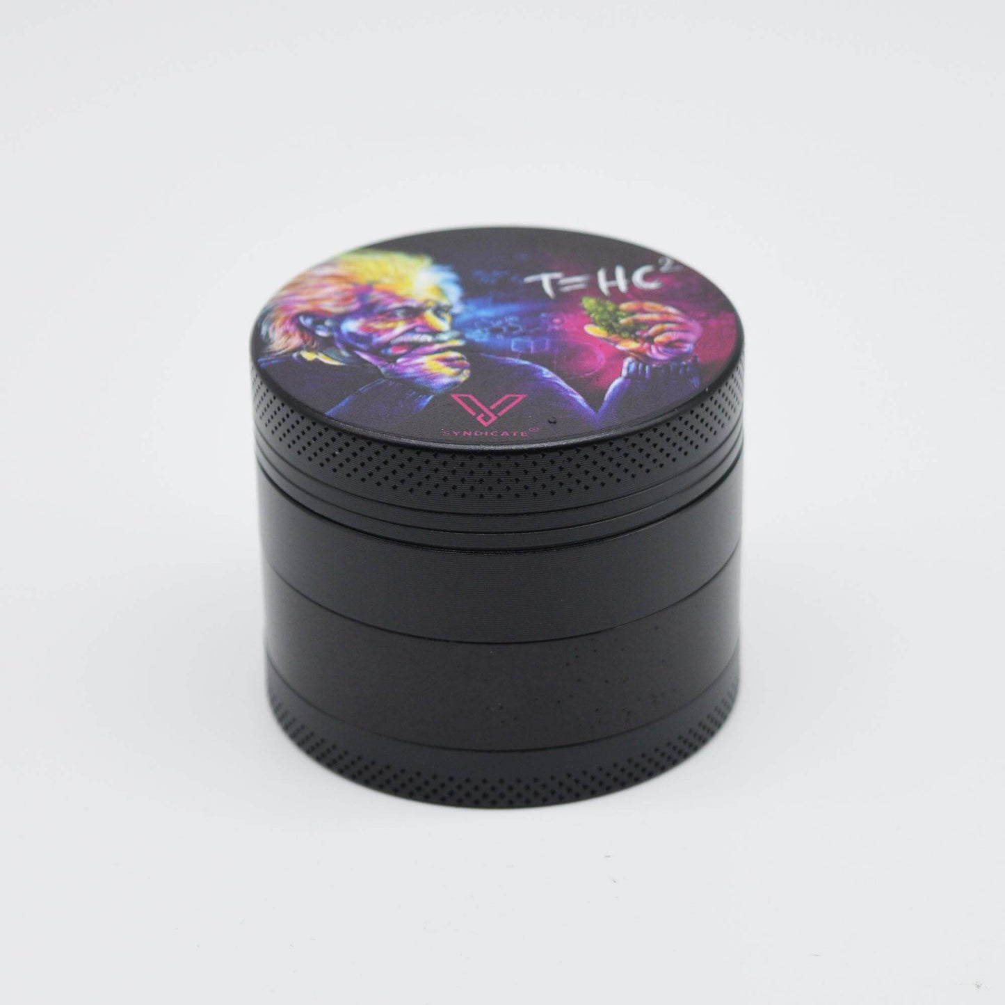 Einstein T=HC Aluminium Grinder / Crusher Ø 50 mm 4 tlg - Smokerhontas