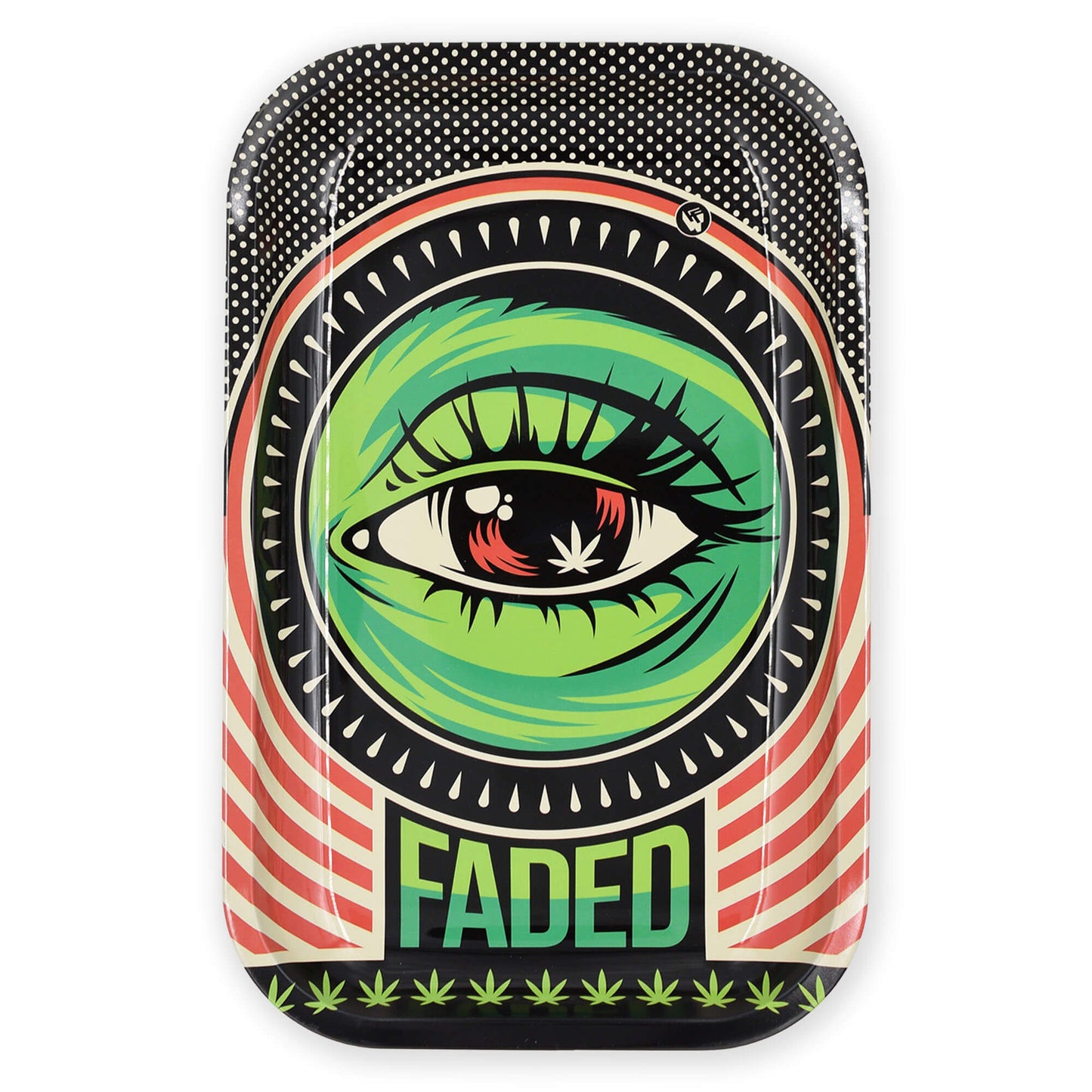 Propaganja Large Rolling Tray / Drehunterlage / Bröselschale - Smokerhontas