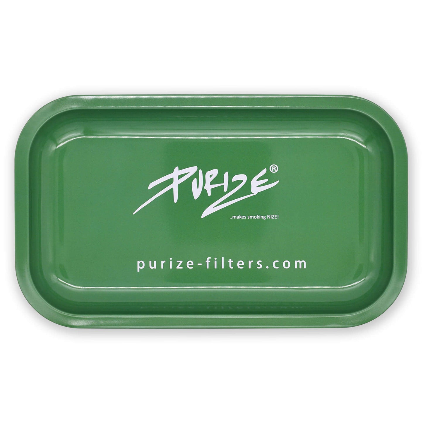 Purize "Sketchgreen" Rolling Tray / Drehunterlage / Bröselschale - Smokerhontas