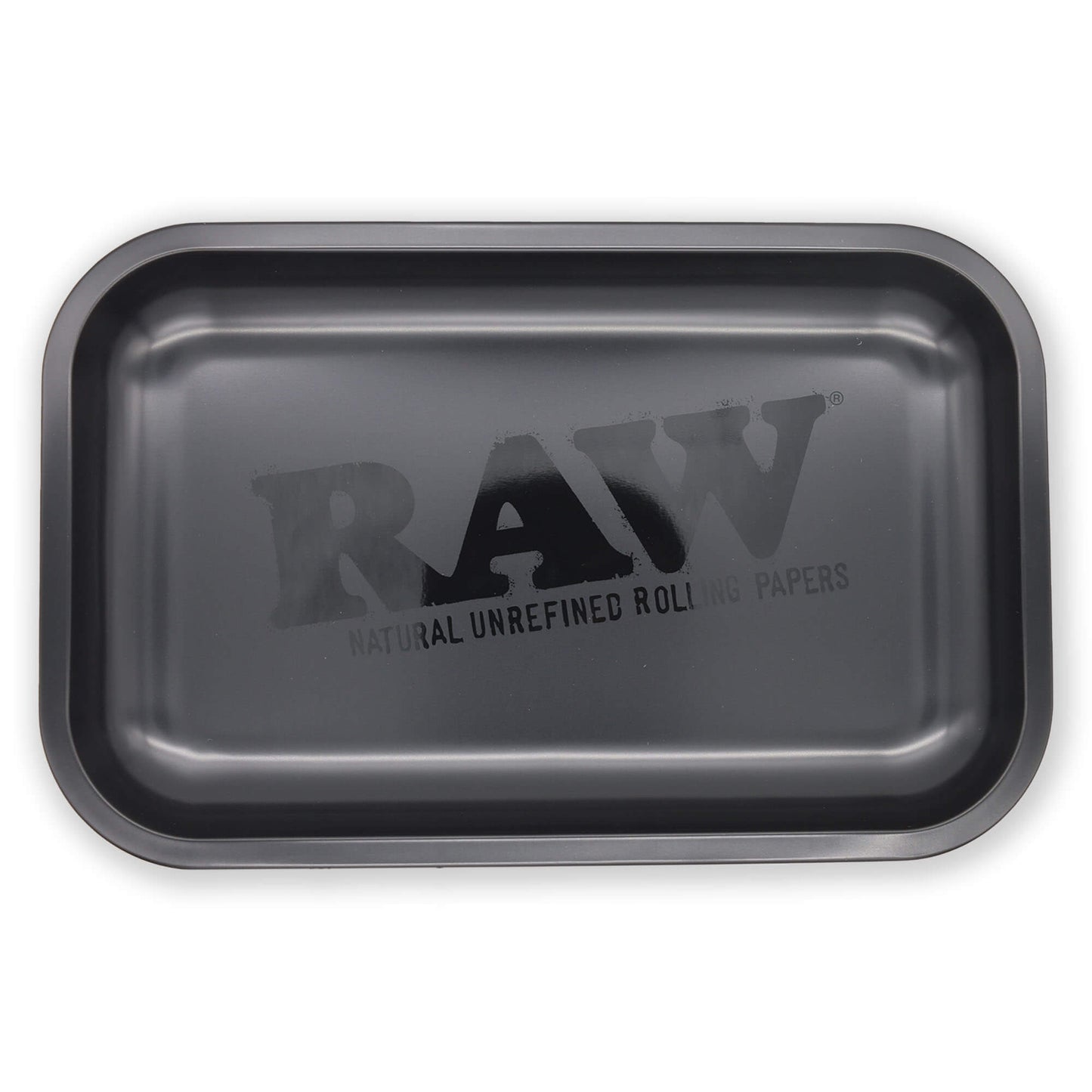 RAW Black Large Rolling Tray / Drehunterlage / Bröselschale - Smokerhontas