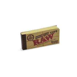 RAW Wide Tips / Filtertips perforiert - Smokerhontas
