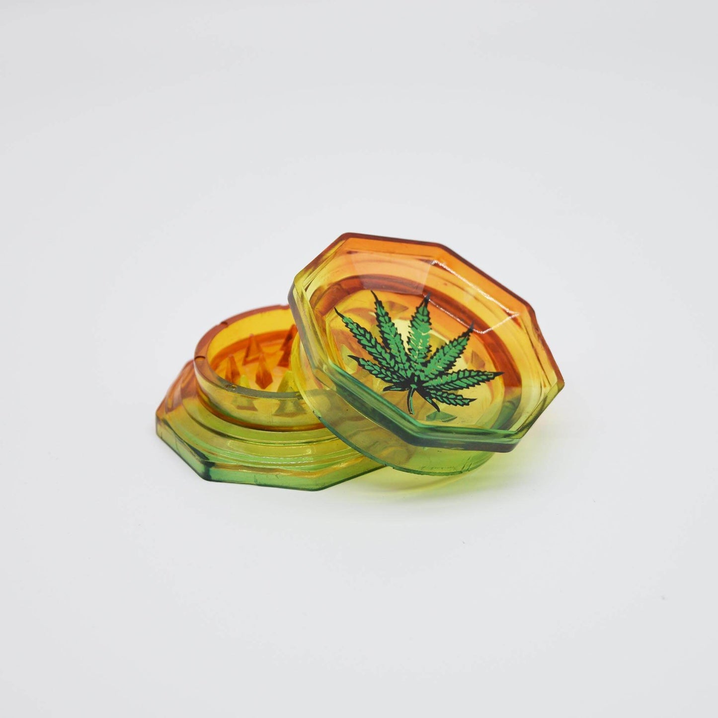 Rainbow Acryl Grinder / Crusher Ø 50 mm 2 tlg - Smokerhontas