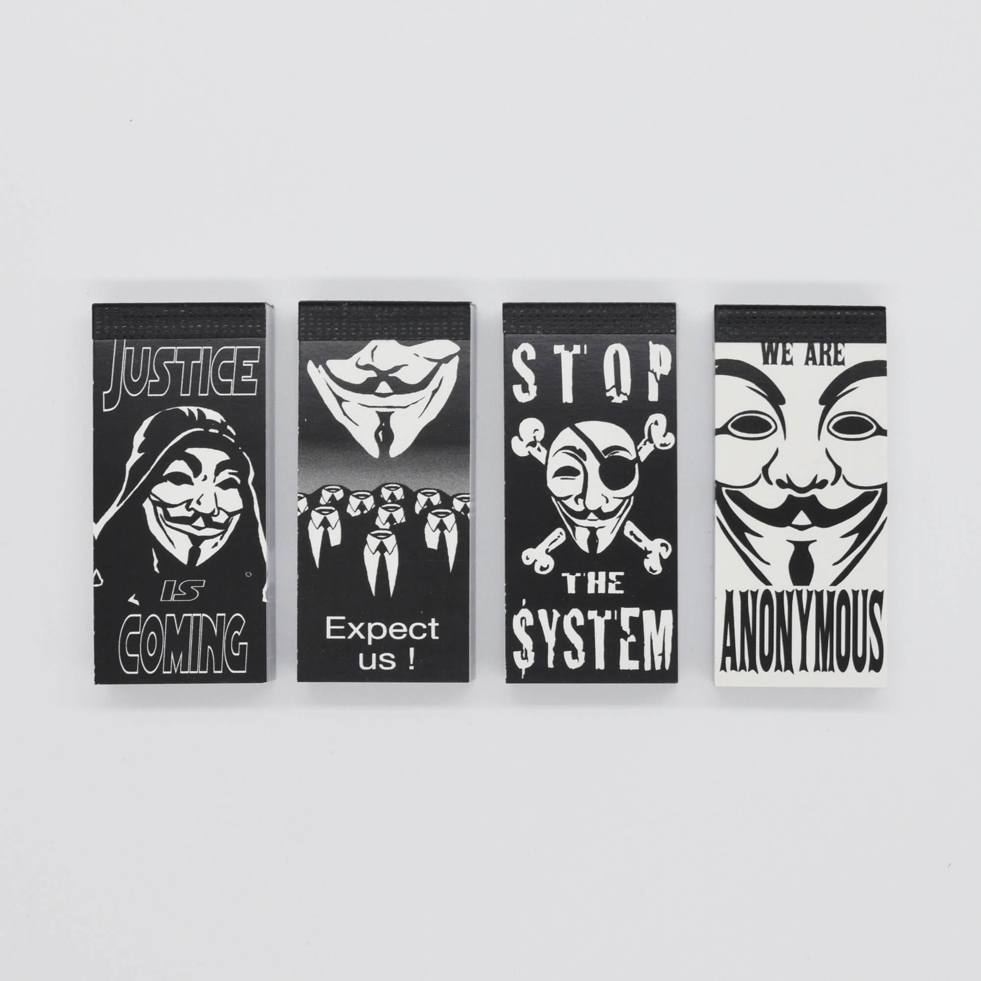 Anonymous Wide Tips perforiert (4 Stk)