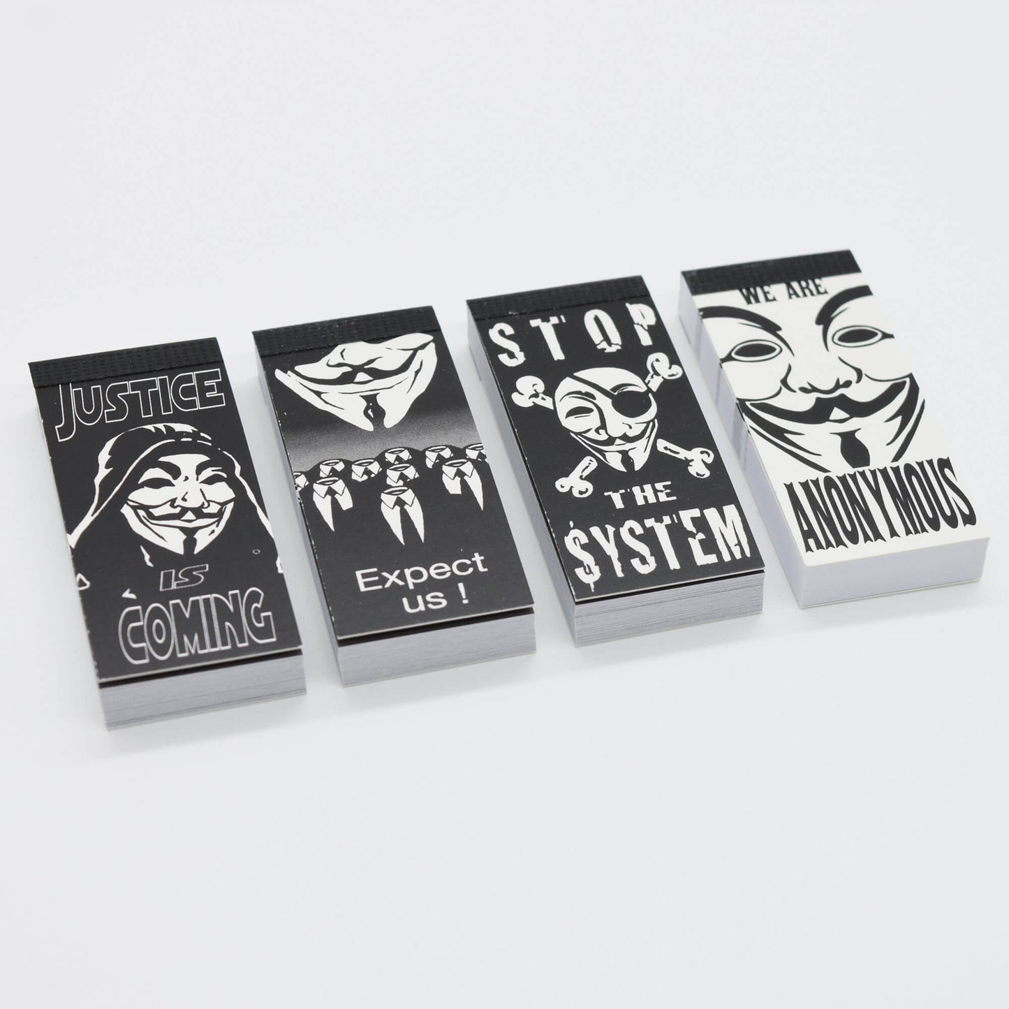 Anonymous Wide Tips perforiert (4 Stk)