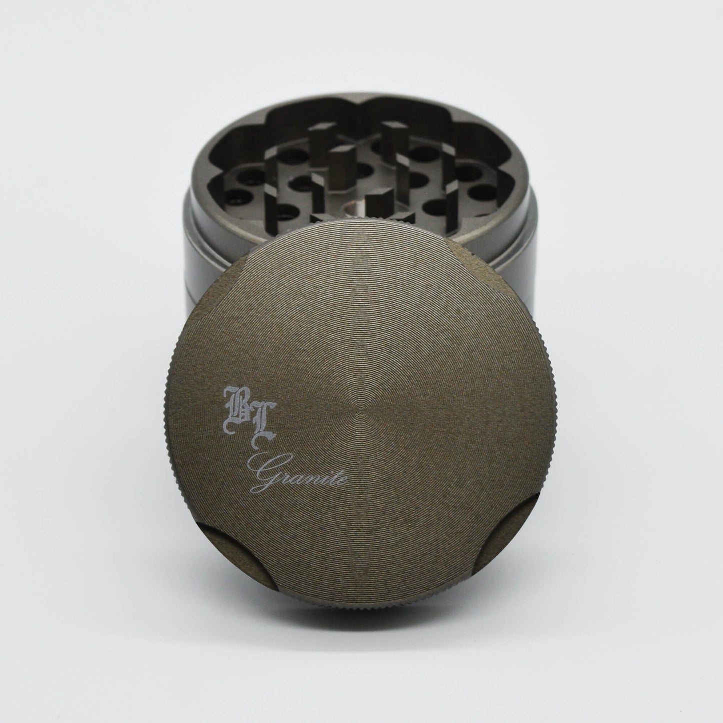 Black Leaf Granite Grinder Ø 50 mm 4 tlg