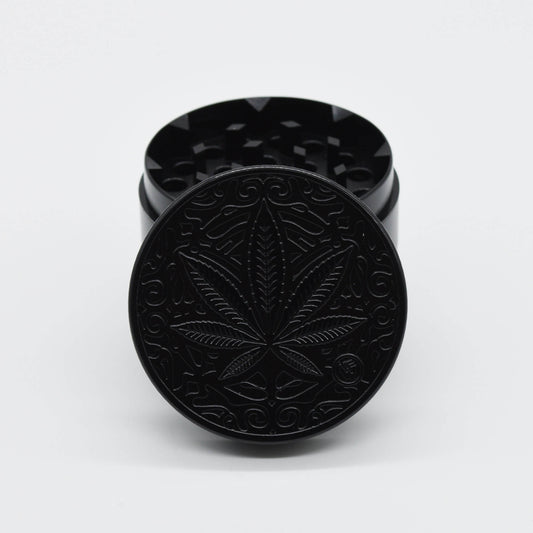 Black Trance Leaf Grinder Ø 50 mm 4 tlg