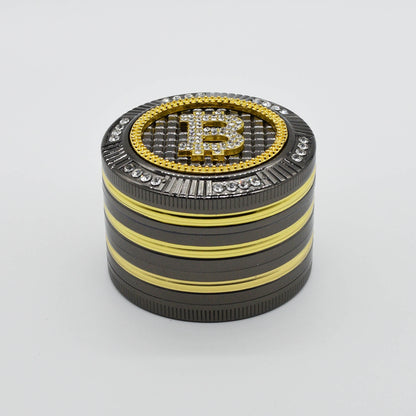 Bling Bling Bitcoin Grinder 50 mm 4 tlg