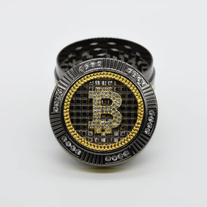 Bling Bling Bitcoin Grinder 50 mm 4 tlg