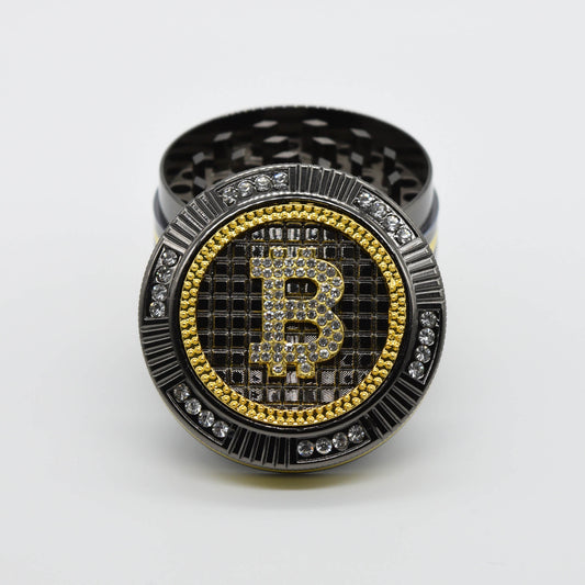 Bling Bling Bitcoin Grinder 50 mm 4 tlg