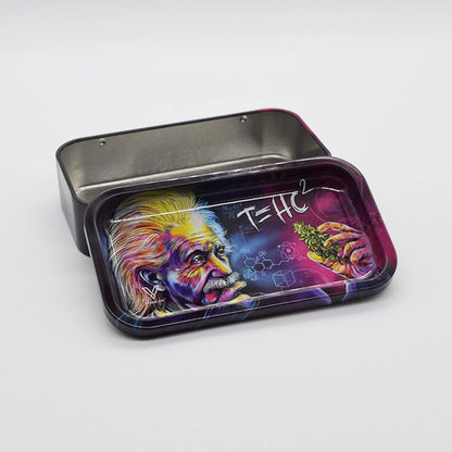 Einstein Metalldose mit Rolling Tray Starterkit