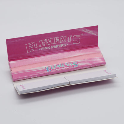 Elements Pink Connoisseur King Size Slim + Tips