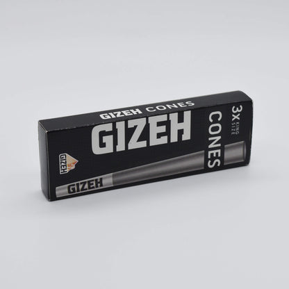 GIZEH Black King Size Cones 3 Stk