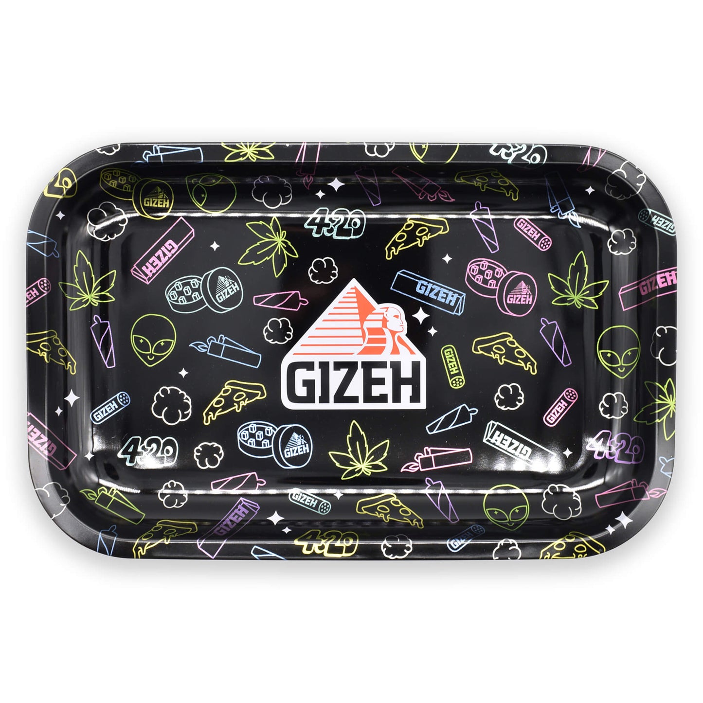 Gizeh Comic Mix Black Large Rolling Tray