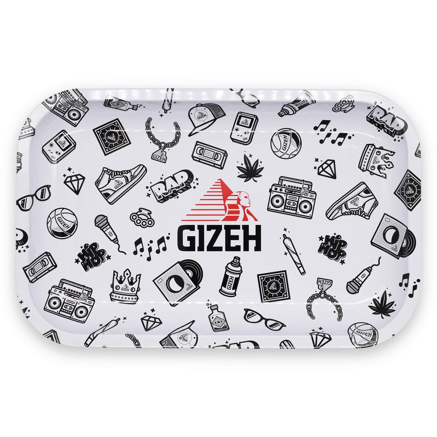 Gizeh Comic Mix White Large Rolling Tray