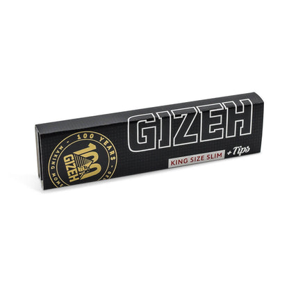 GIZEH Comic Mix Black Large Rolling Tray Stoner Set