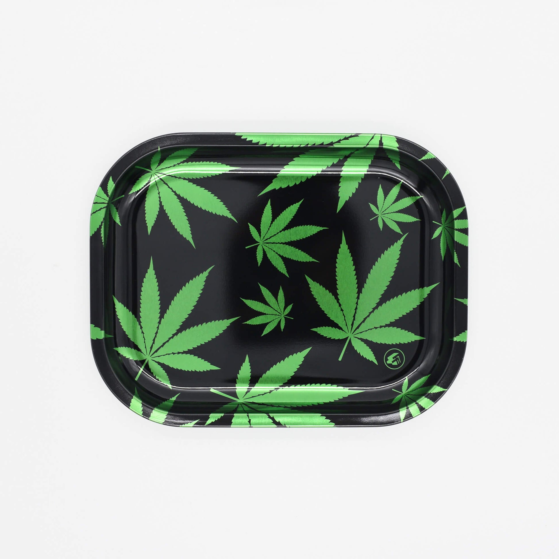 Leaves Green Dark Rolling Tray Stoner Set / Stoner Box - Smokerhontas