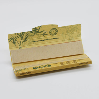 OCB Bamboo King Size Slim Longpapers + Tips