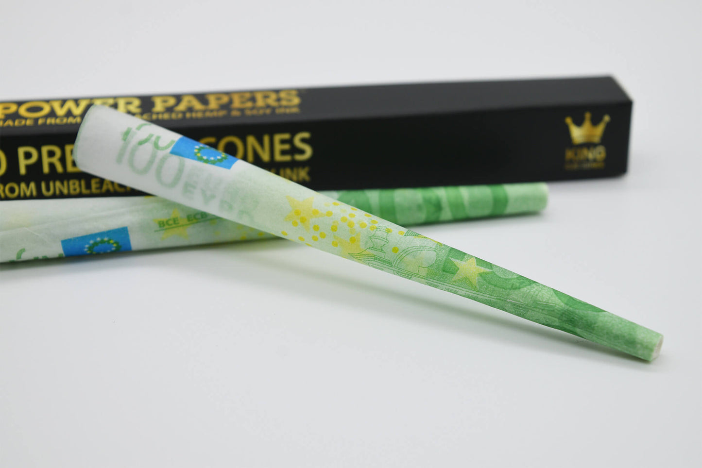 Power Papers 100€ King Size Cones 4 Stk