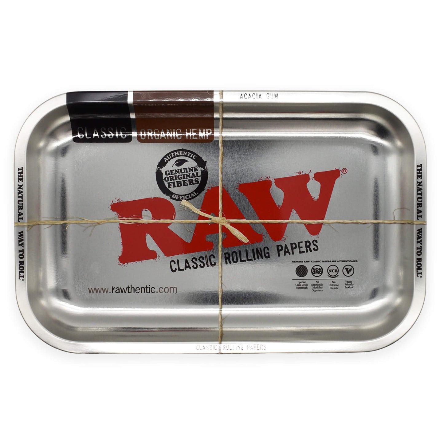 RAW Silver Large Rolling Tray Set