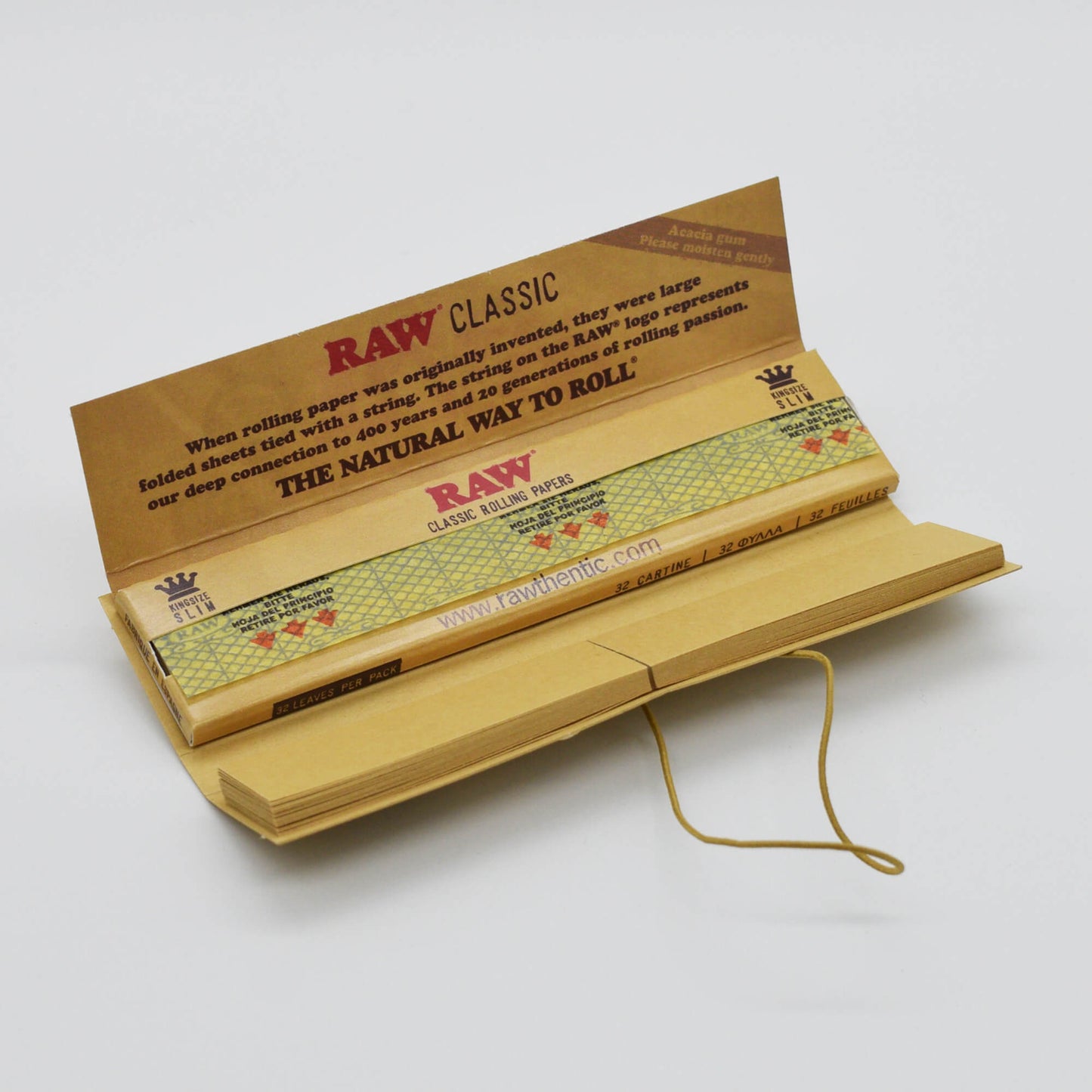 RAW Classic Connoisseur King Size Slim + Tips