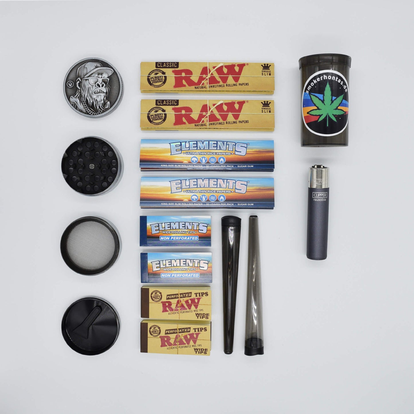 Silver 420 Monkey Grinder Starterkit