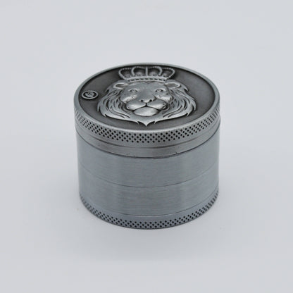 Silver Rasta Lion Grinder Starterkit