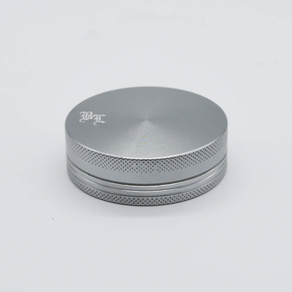 Black Leaf Aluminium Grinder / Crusher Ø 55 mm 2 tlg - Smokerhontas