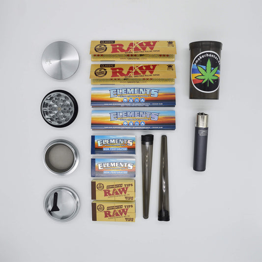 Black Leaf Stufen Grinder Starterkit - Smokerhontas