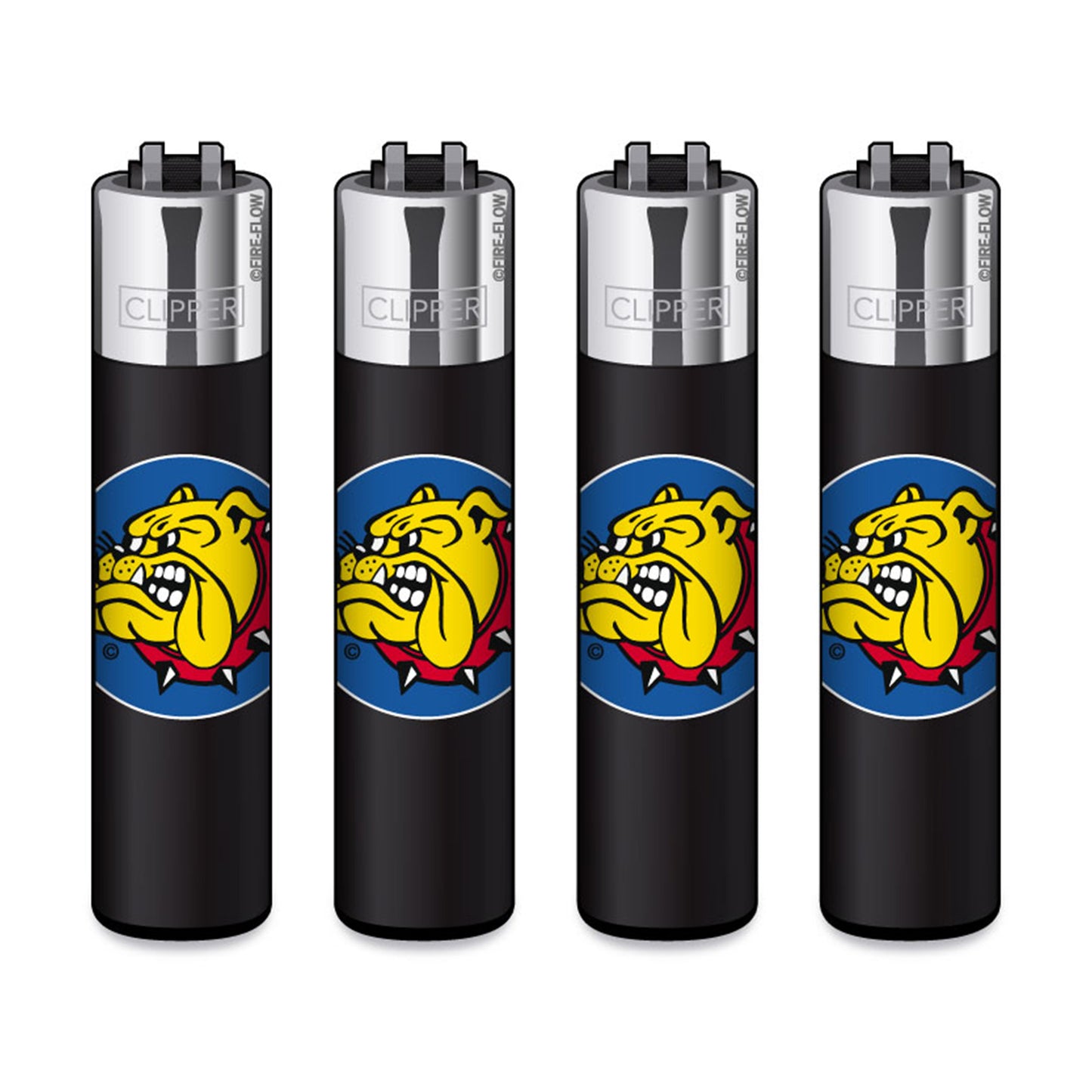 Bulldog Black Clipper Set 4 Stk