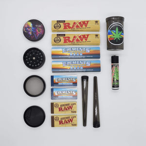 Einstein THC Grinder Stoner Box / Kiffer Kit - Smokerhontas