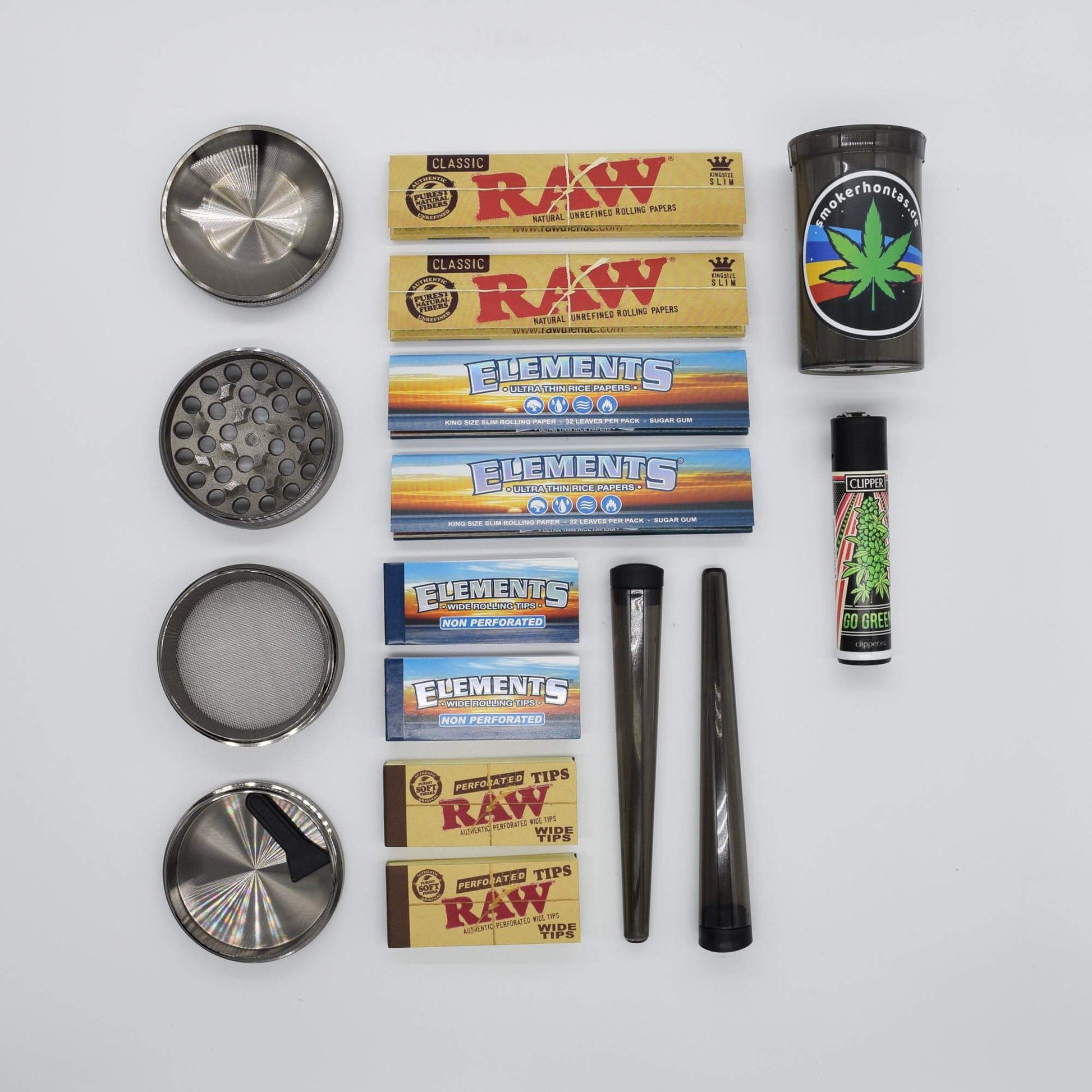 Konkav Grinder Stoner Box / Kiffer Kit - Smokerhontas