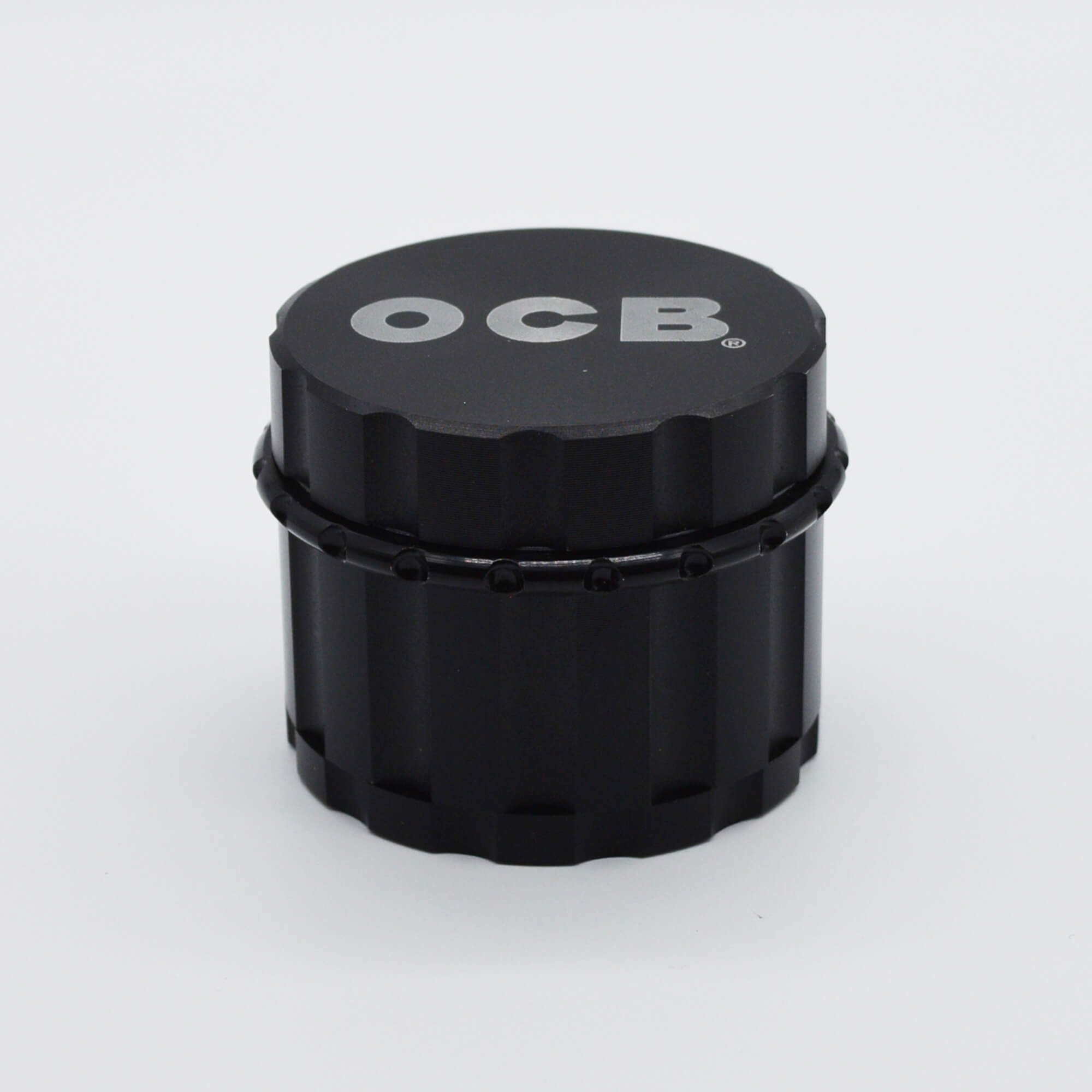 OCB Metall Grinder / Crusher schwarz Ø 50 mm 4 tlg - Smokerhontas